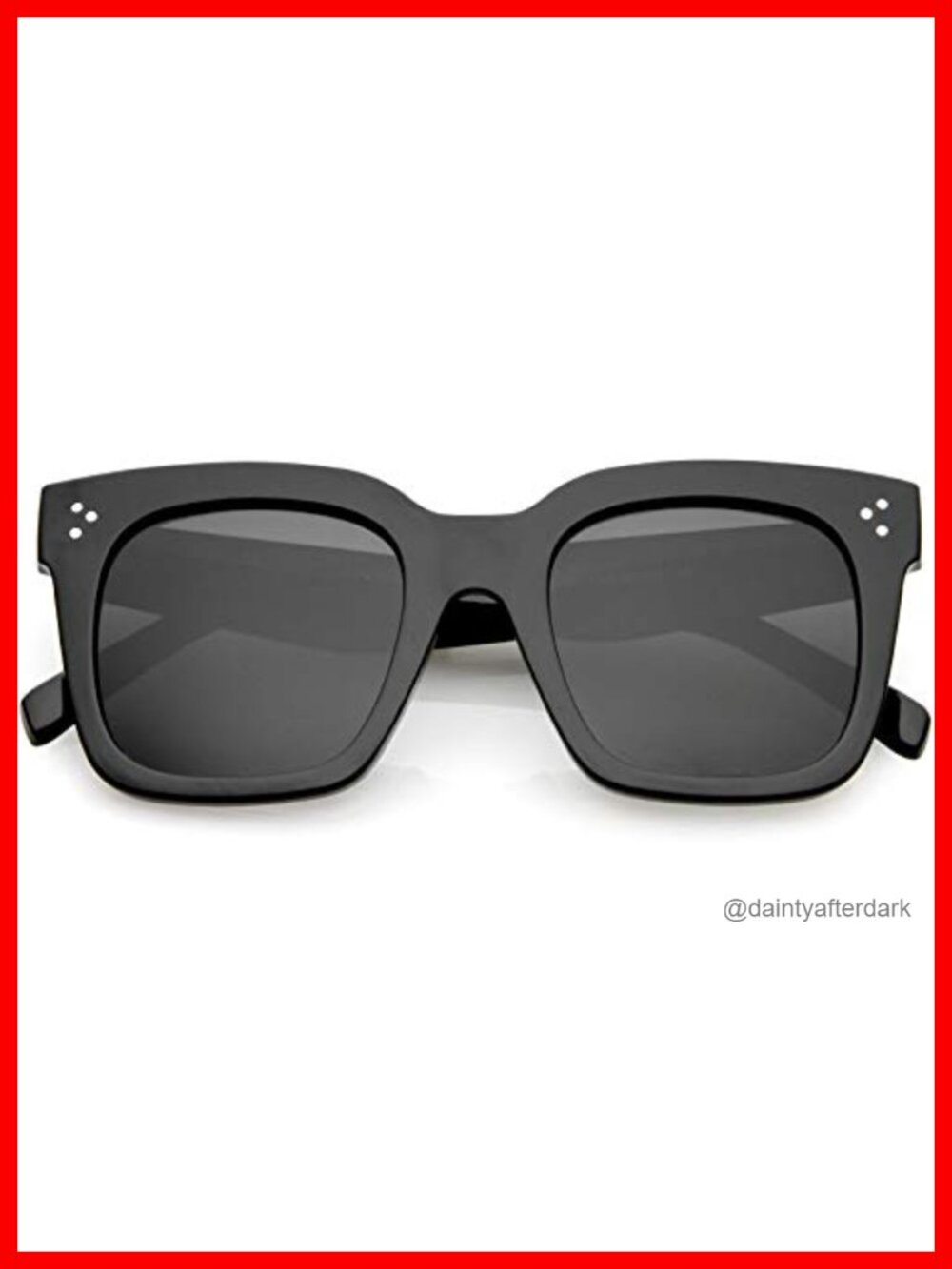 Polarized Square Sunglasses for Women Oversized Vintage UV400 Protection